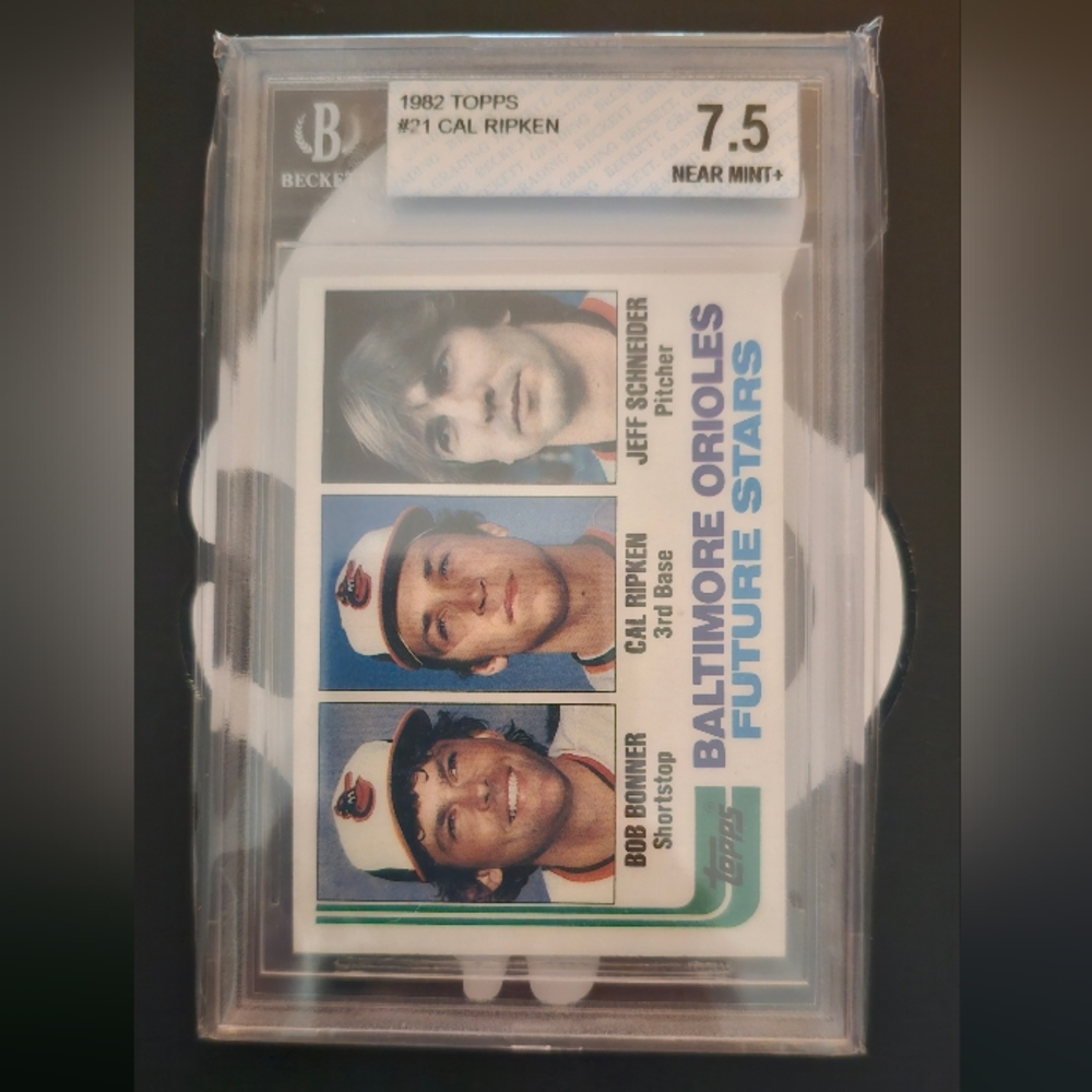 1982 topps Cal Ripken rookie